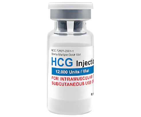 10 vial HCG kit 50,000iu w Bacteriostatic water 10ml